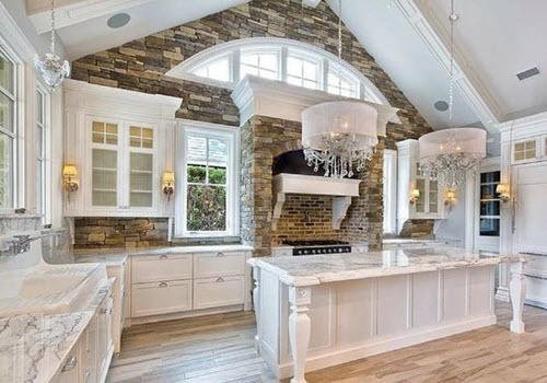 white kitchen by kitchen remodeling Denver contractor