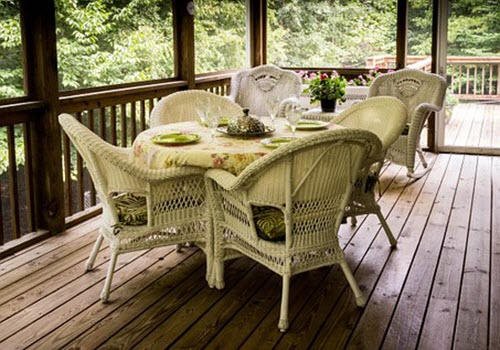 screened porch by deck builders Denver 